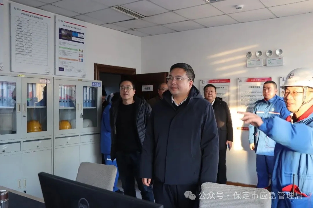 王波到莲池区督导检查安全生产工作